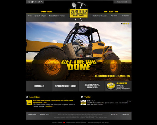 Certified Mining & Construction Sales & Rentals